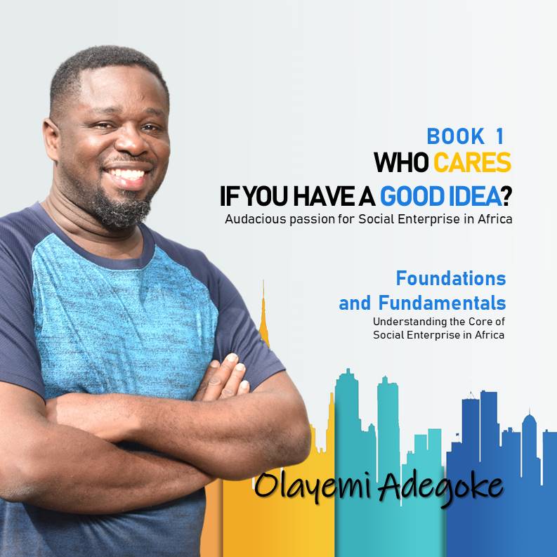 WHO CARES IF YOU HAVE A GOOD IDEA?  Audacious passion for Social Enterprise in Africa book by Olayemi Adegoke